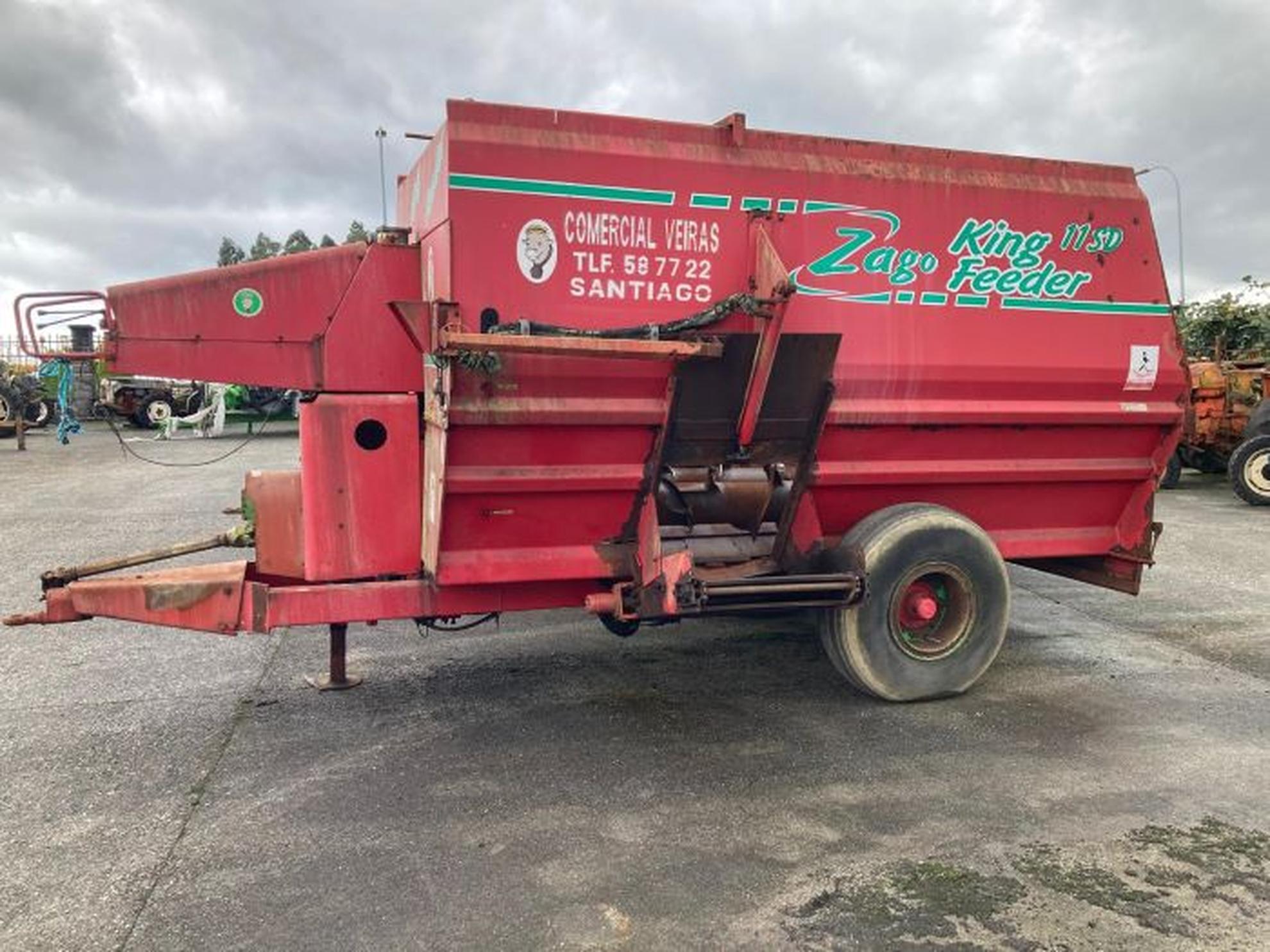 CARRO MEZCLADOR ARRASTRADO ZAGO KING 11 SD Slider Image