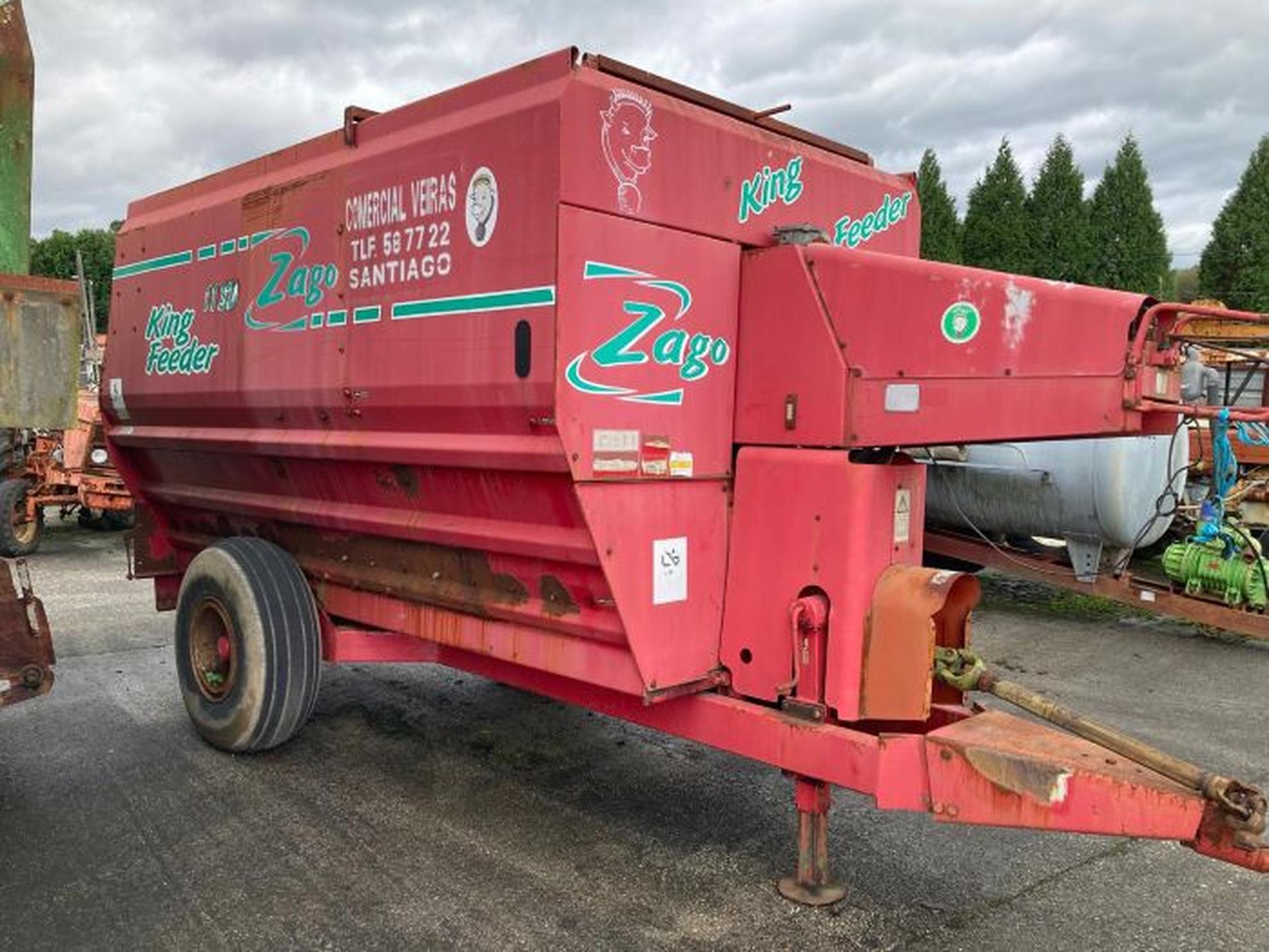 CARRO MEZCLADOR ARRASTRADO ZAGO KING 11 SD Slider Image