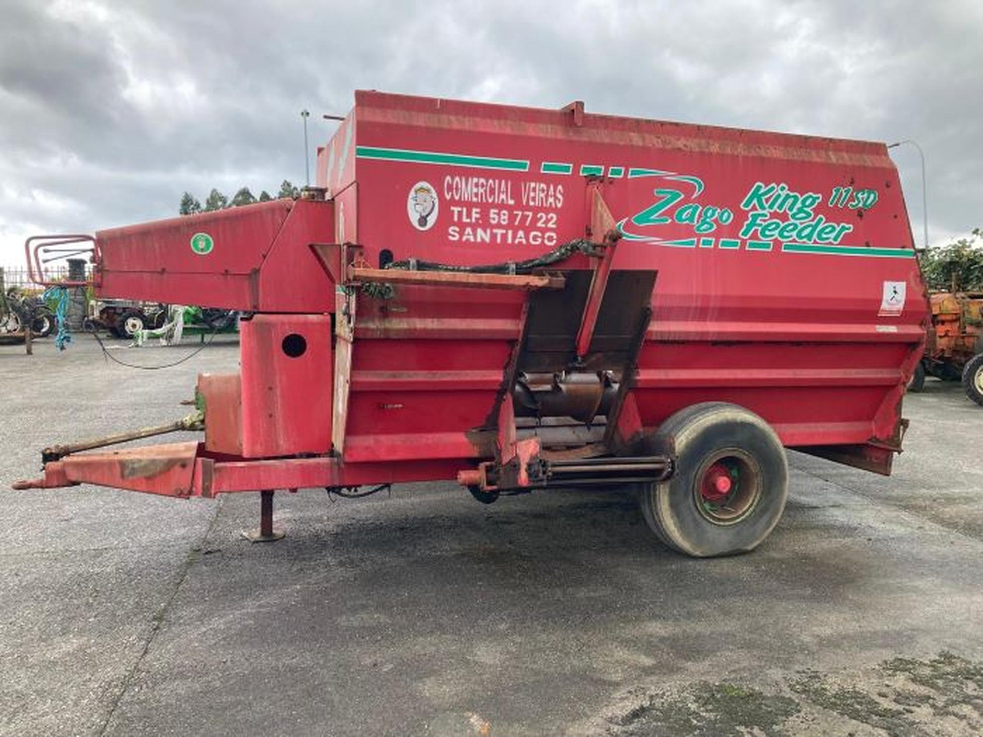 CARRO MEZCLADOR ARRASTRADO ZAGO KING 11 SD Slider Image