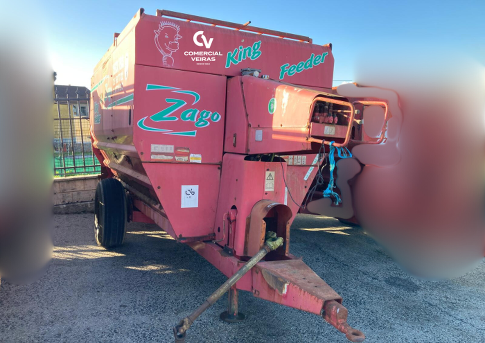 CARRO MEZCLADOR ARRASTRADO ZAGO KING 11 SD Slider Image