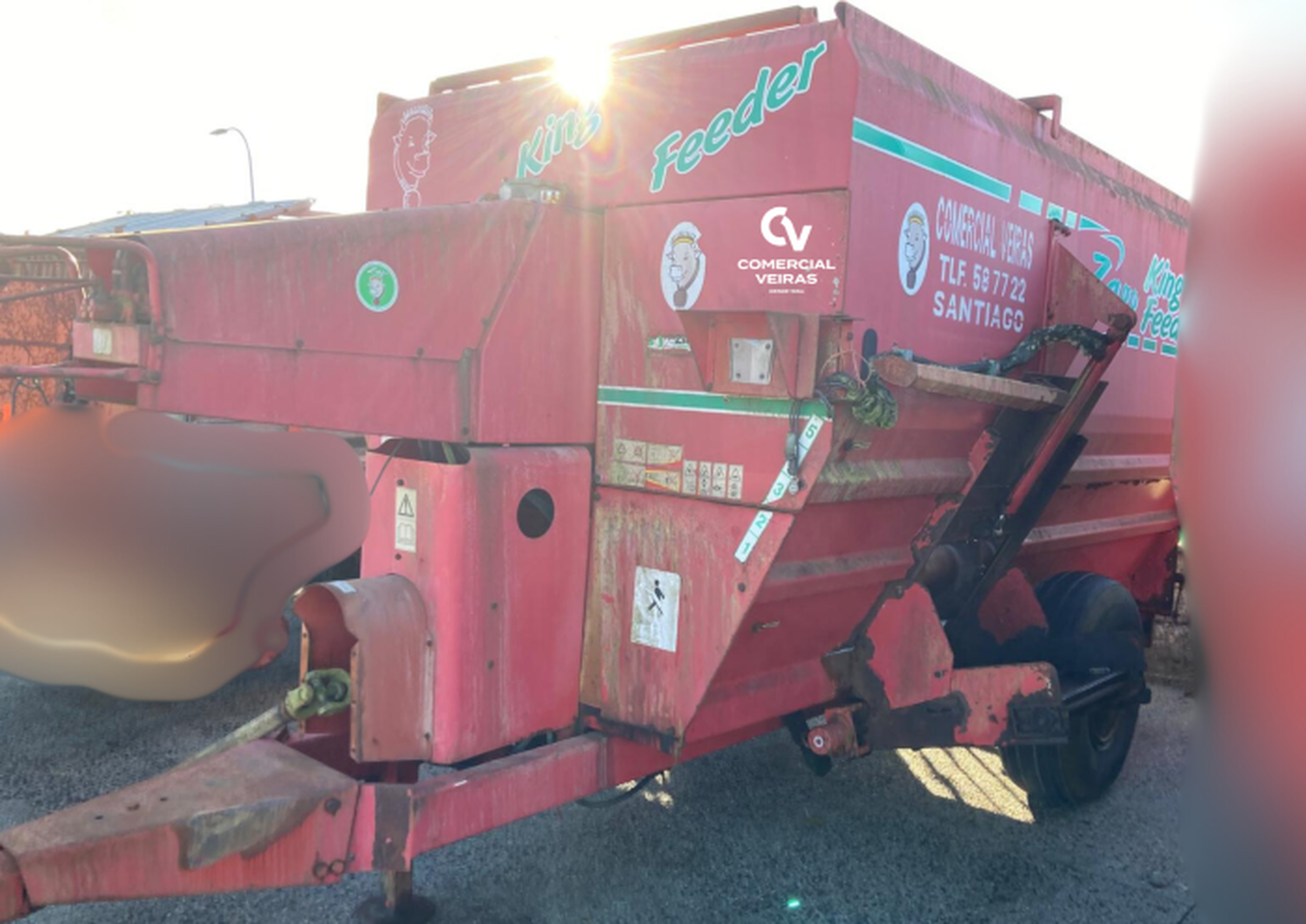 CARRO MEZCLADOR ARRASTRADO ZAGO KING 11 SD Slider Image