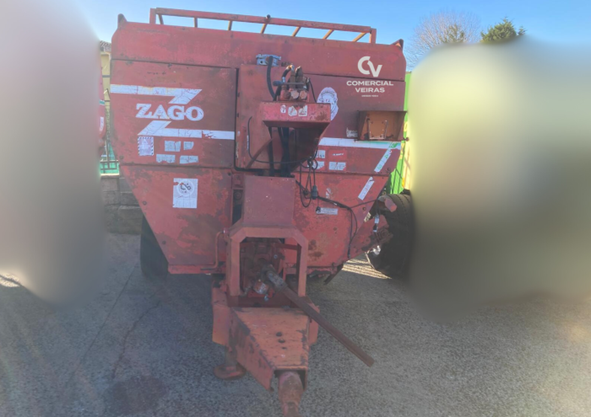 CARRO MEZCLADOR ARRASTRADO ZAGO KING 7 SD Slider Image